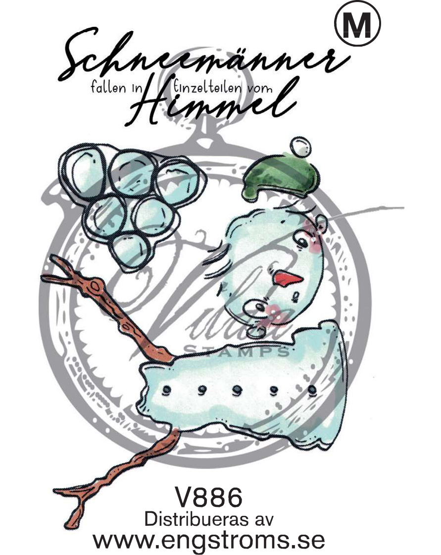 Snowmen with german text