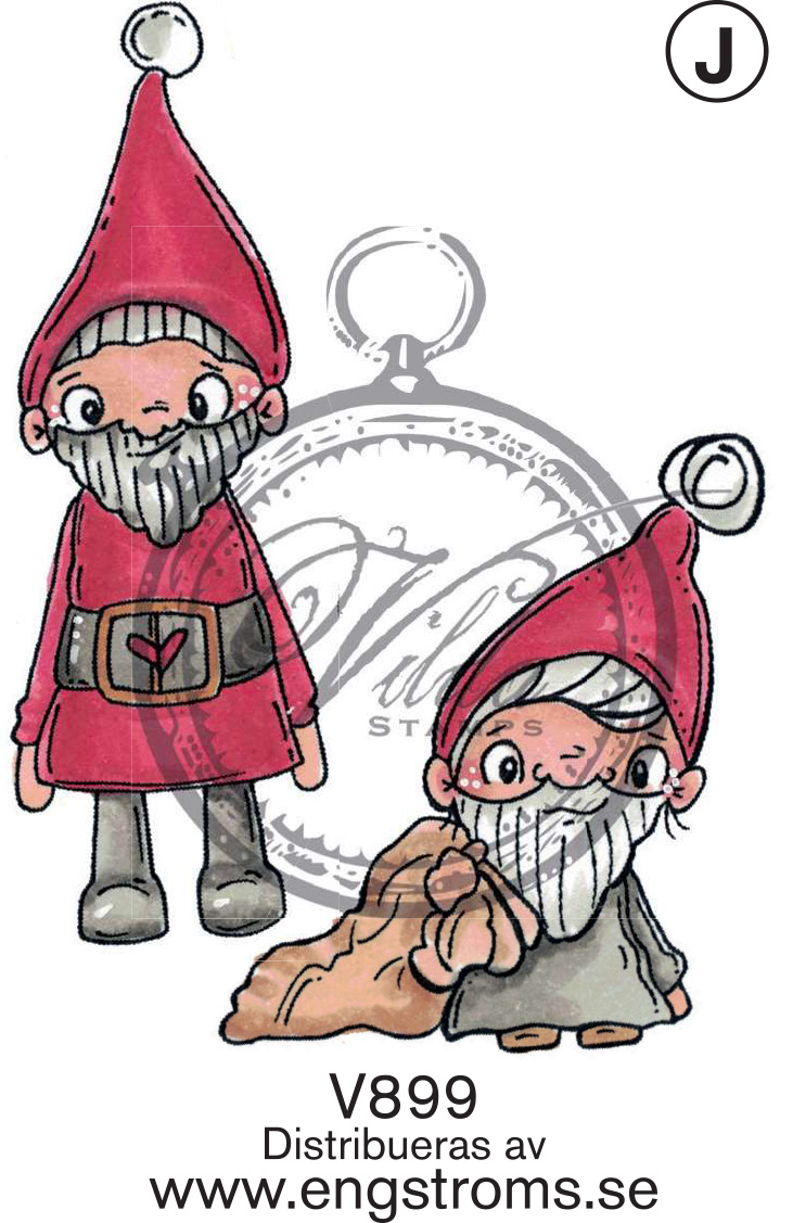 Santa and santa w. sack