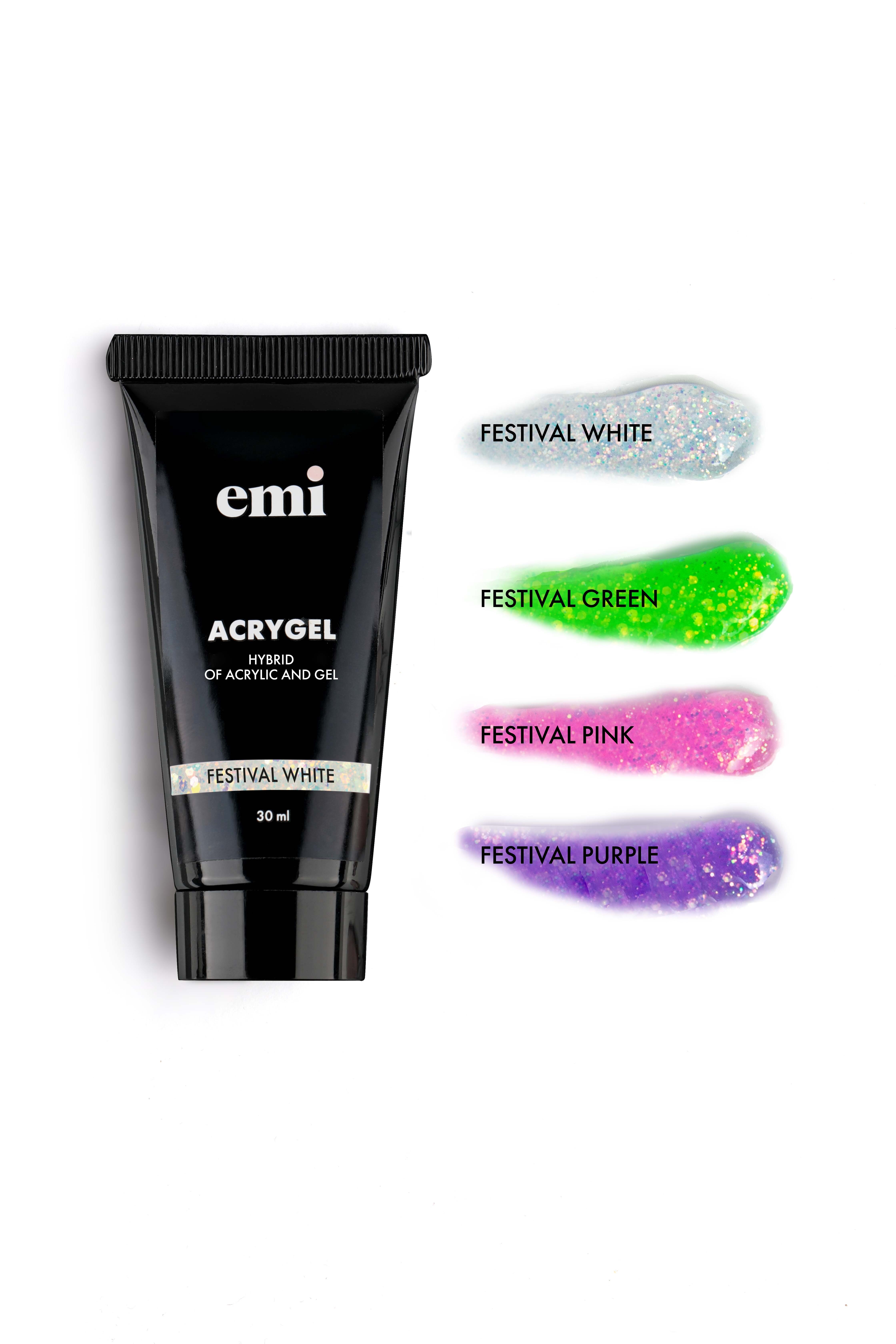 Acrygel/Polygel  Festival Purple, 30 g. - 2
