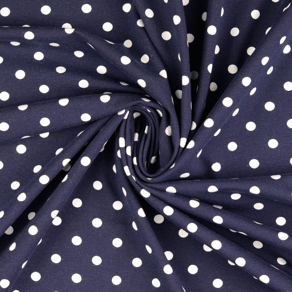 Polkadot Trikå Marin - 2