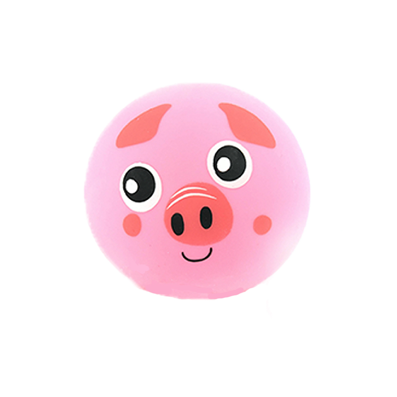 BALL ANIMAL SQUEEZE 9cm