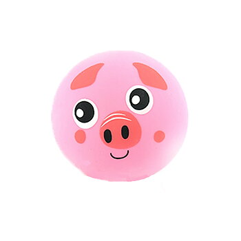 BALL ANIMAL SQUEEZE 9cm