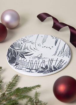 Moomin Ceramic Coaster - Moominpappa