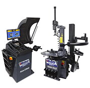 Däckpaket WEBER Däckmaskin 1024-XL-2HP och Balansmaskin Präzixion-3D-Monitor