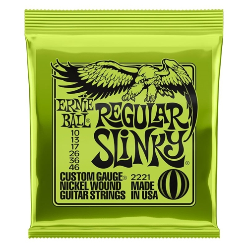 Ernie Ball Regular Slinky Strängset - 2221 Elgitarr 010-046