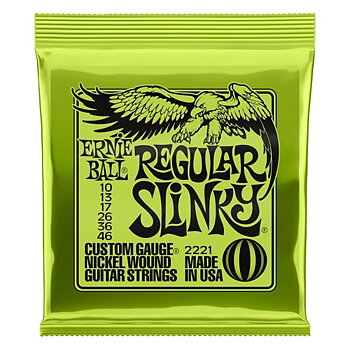 Ernie Ball Regular Slinky Strängset - 2221 Elgitarr 010-046