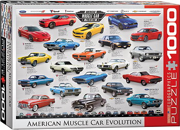 American Muscle Car Evolution 1000 Bitar Eurographics