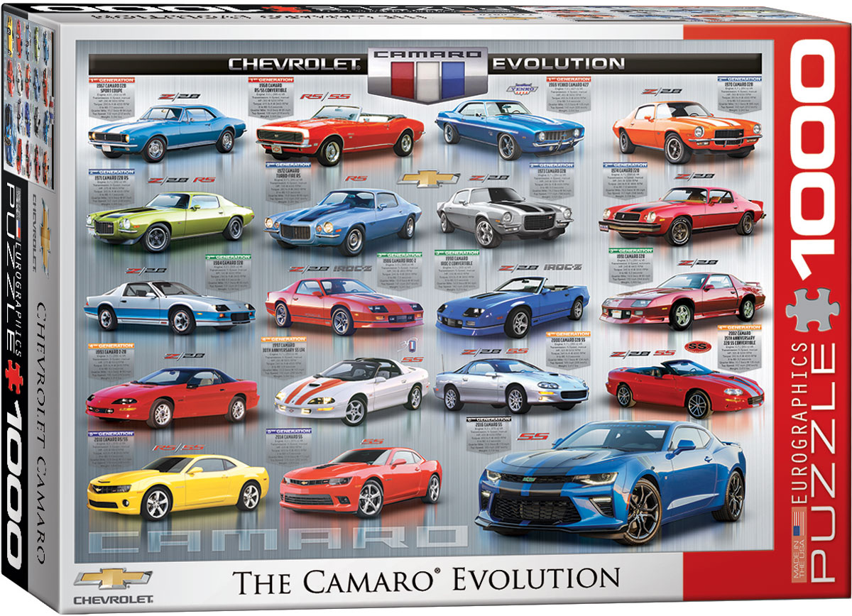 Chevrolet The Camaro Evolution 1000 Bitar Eurographics - 2