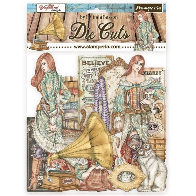Stamperia - Chipboard Die cuts - Lady Vagabond Lifestyle