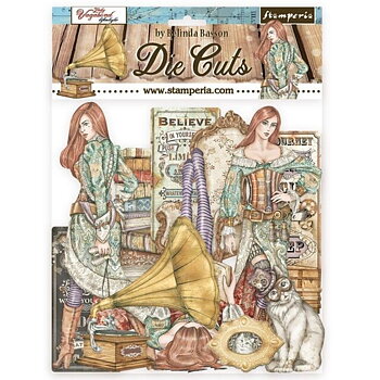 Stamperia - Chipboard Die cuts - Lady Vagabond Lifestyle