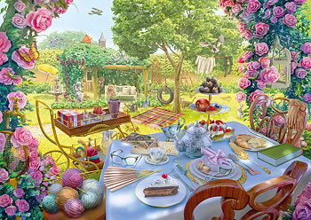 Tea In The Garden 1000 Bitar Schmidt