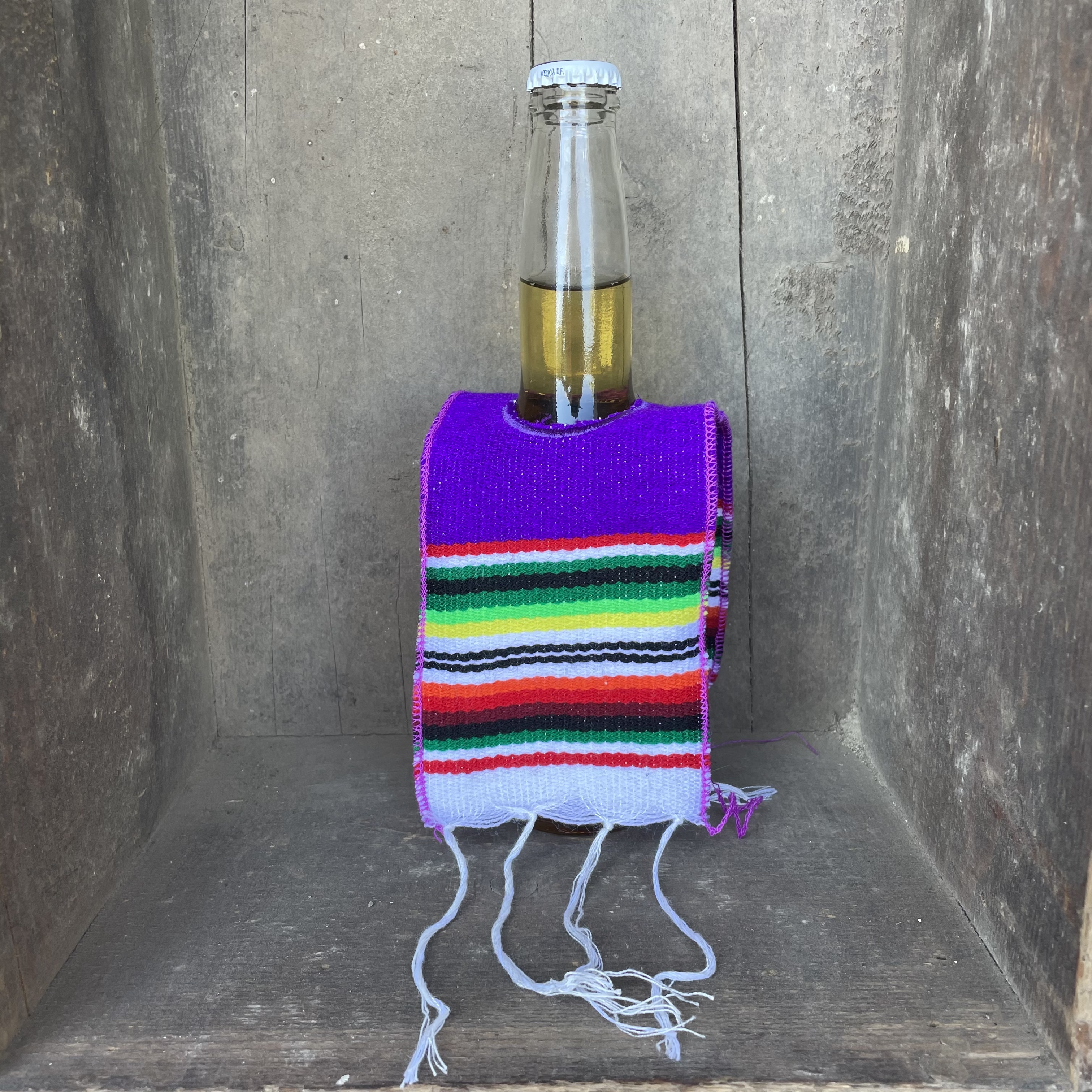 Ölponcho lila 