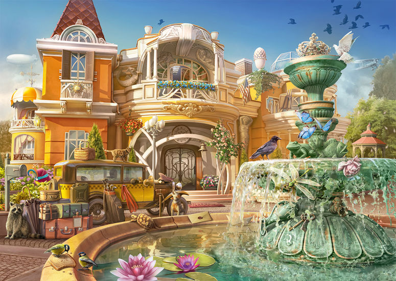 Orchid Estate 1000 Bitar Schmidt
