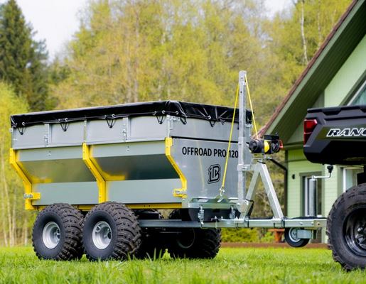 Stödben med hjul för IB Vagn - 4