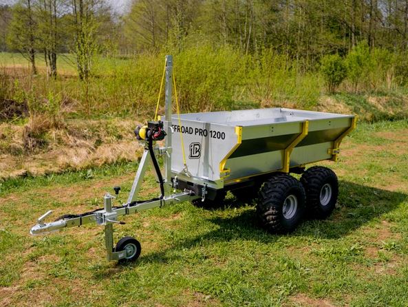 Stödben med hjul för IB Vagn - 3