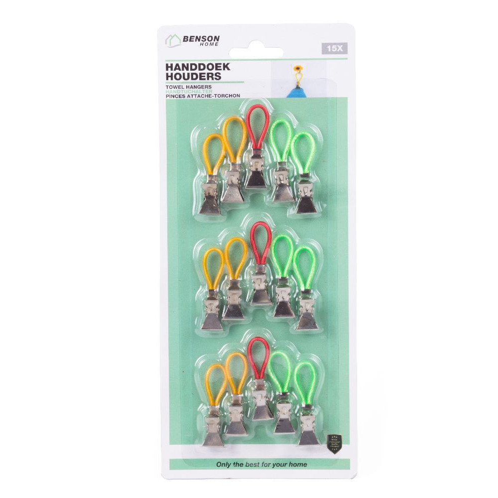 Handdukshängare 15-pack - 2