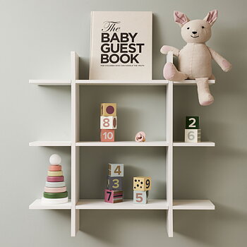 Wall shelf star