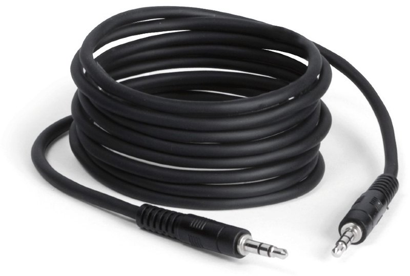 AMP ST20 - 2m Tele/Tele-stereokabel med 3,5mm kontakter