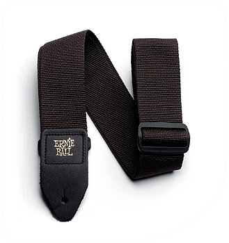 Ernie Ball 4052 Axelband i nylon - Brunt