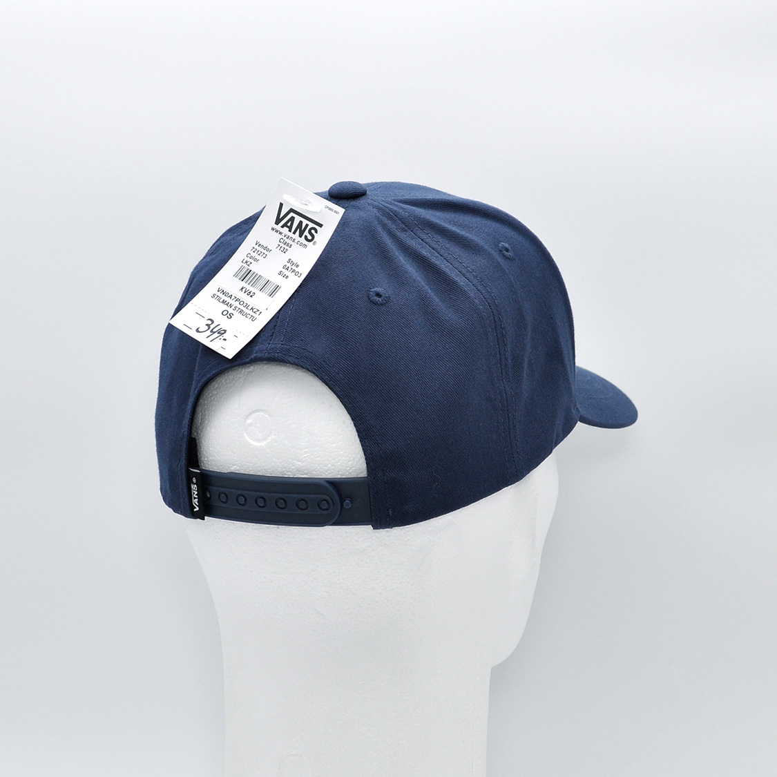 Vans - Stilman Structured Jockey Hat Navy Blue - 2