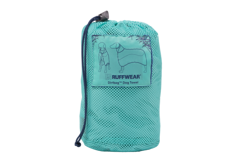 Ruffwear Dirtbag Dog Drying Towel Aurora Teal PETSTER