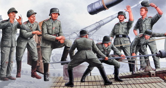1/35 German Leopold Gun Grews