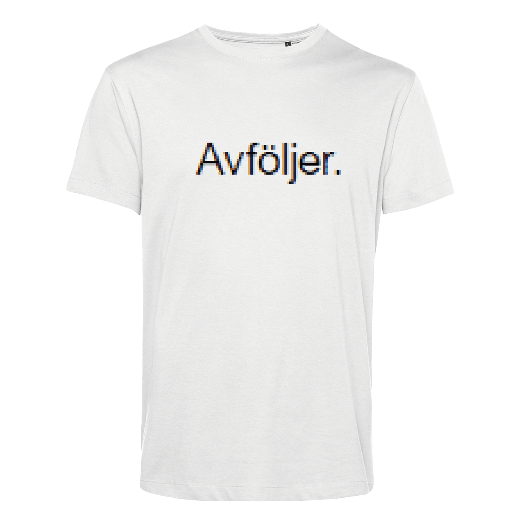 AVFÖLJER. T-shirt vit Eko