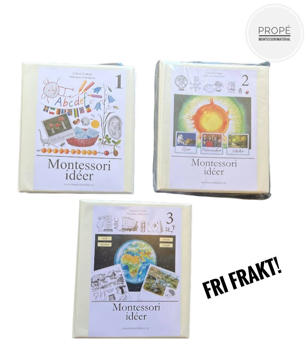 Montessoriidéer 1, 2 & 3