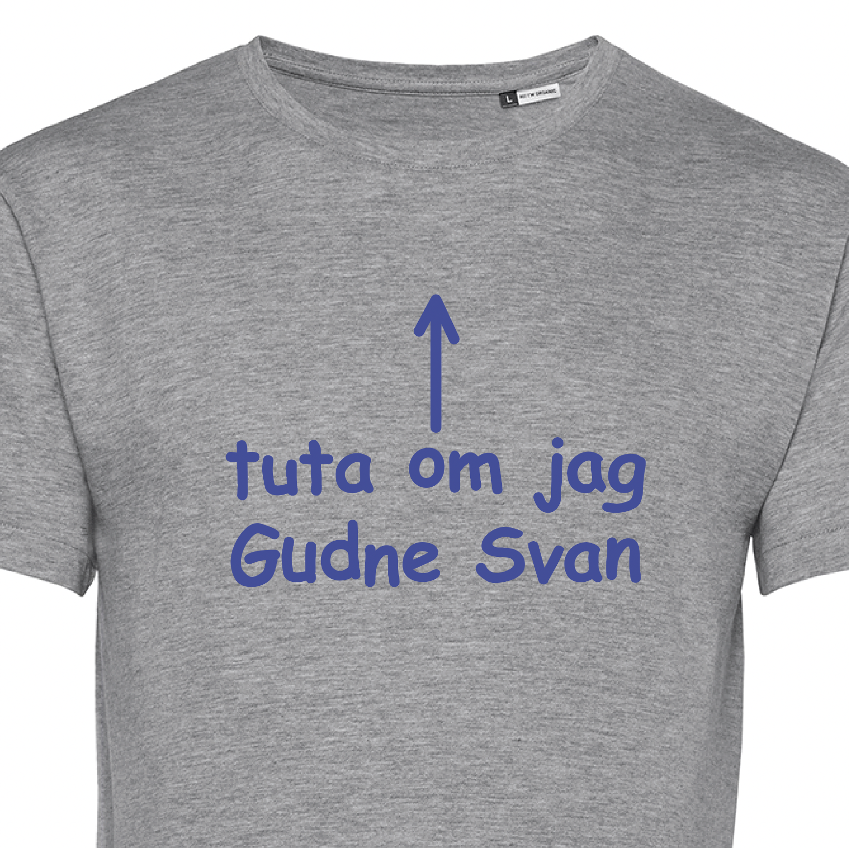 Gudne Svan T-shirt grå Eko - 2