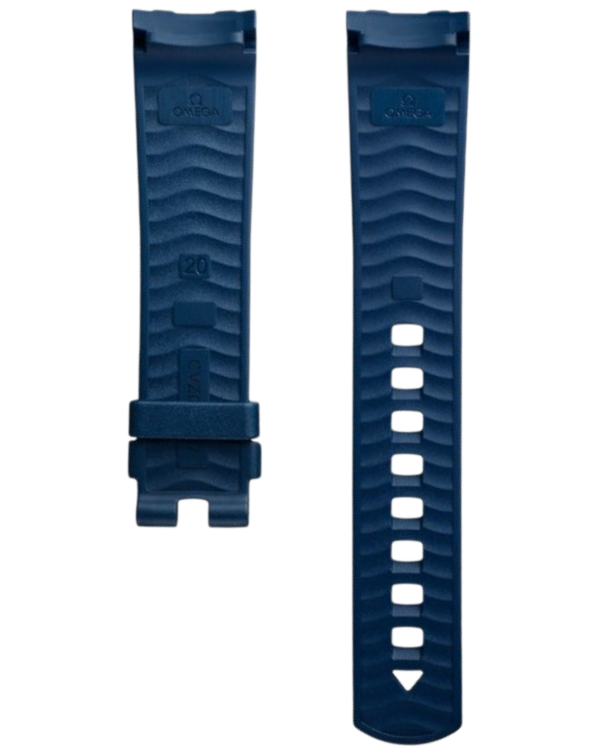 Omega Gummiband till Seamaster Diver 300M cal 8800, blå - 2