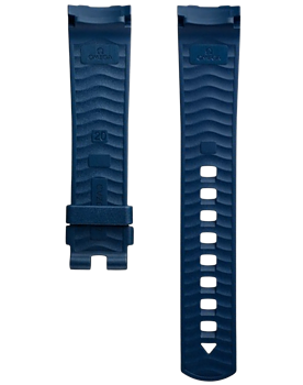 Omega Gummiband till Seamaster Diver 300M cal 8800, blå
