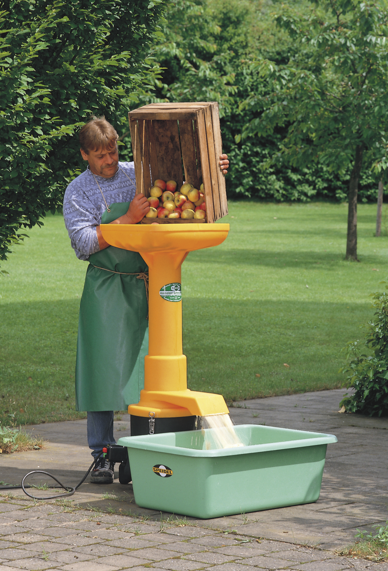 Speidel frugtkværn og hydropress 40 l - 4