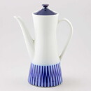 Arthur Percy (Cleo 1959) Elegant Coffee Pot with Blue Decor 24 cm