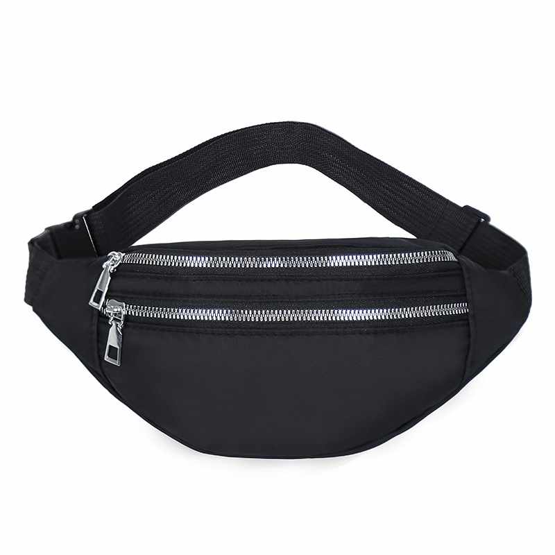 Midjeväska Nylon - 2 Fack