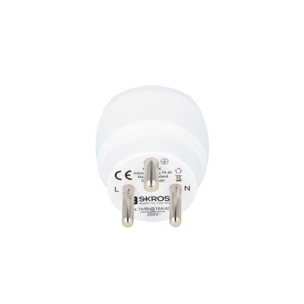 Reseadapter - SKROSS Travel Adapter Europeans travel to Denmark - 2