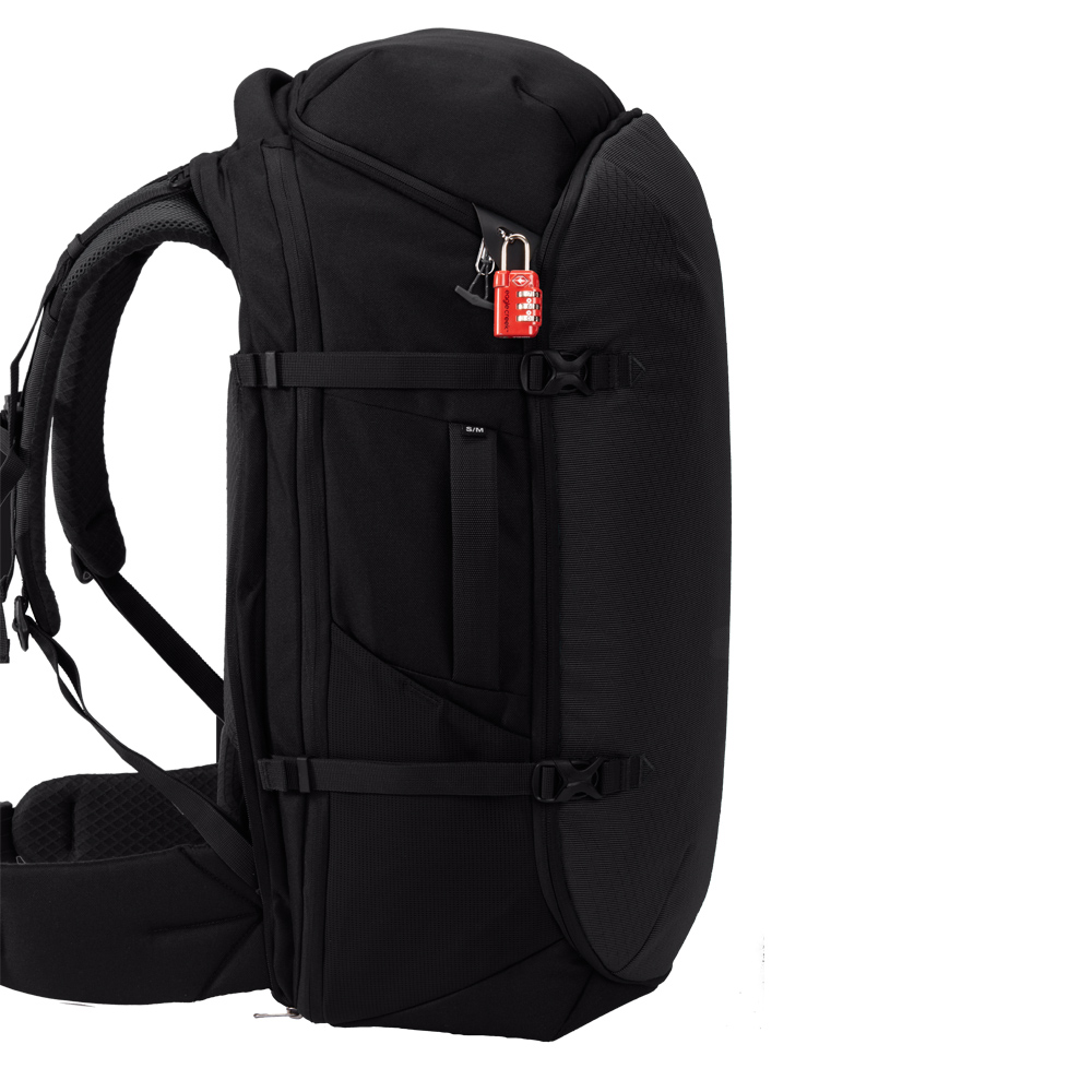 Reseryggsäck - EAGLE CREEK Tour Travel Pack 55 L Black - 7