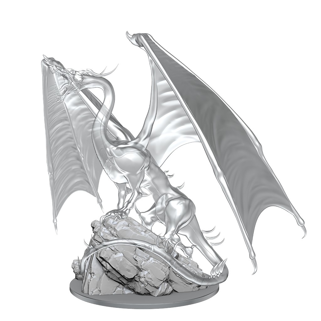 Dungeons and Dragons: Nolzur's Marvelous Miniatures - Young Emerald Dragon