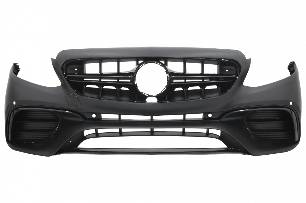 1. ckm w213  a-look front bumper + rear ,sideskirts kit Black Edition - 2
