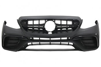 1. ckm w213  a-look front bumper + rear ,sideskirts kit Black Edition