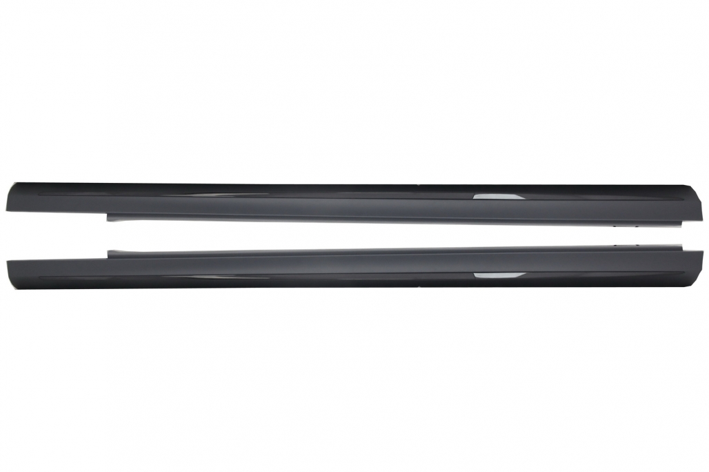 1. ckm w213  a-look front bumper + rear ,sideskirts kit Black Edition - 4