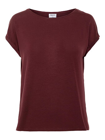 Vero Moda - Ava Tshirt Vinröd