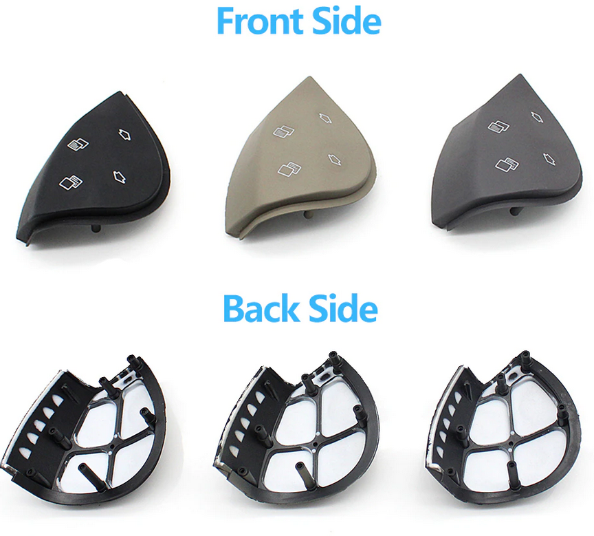 1. steering wheel replacement buttons 2pcs - 4