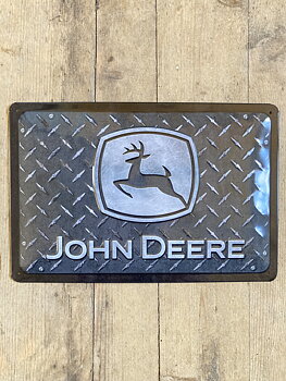 Plåtskylt John Deere