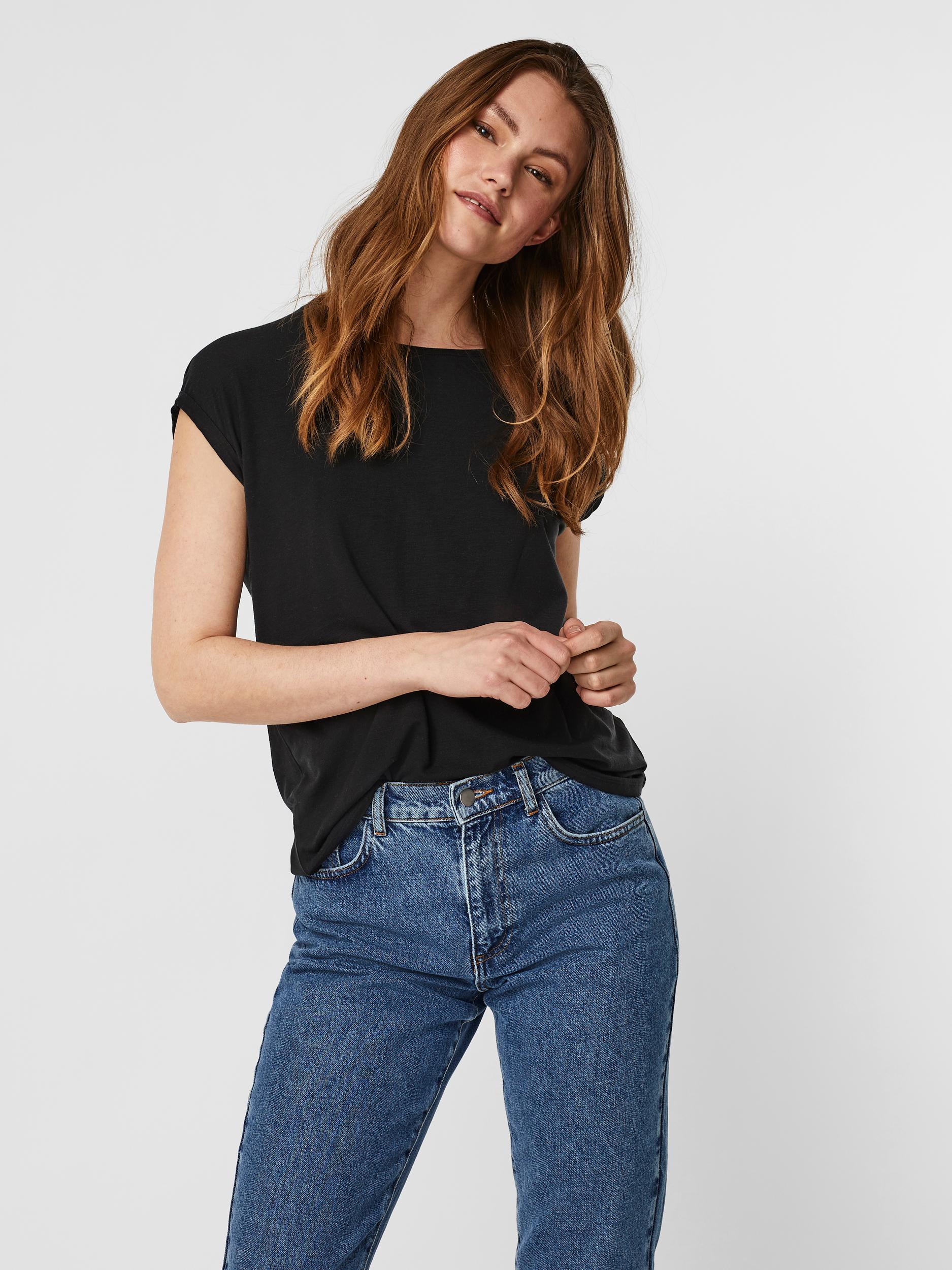 Vero Moda - Ava Tshirt Svart - 3
