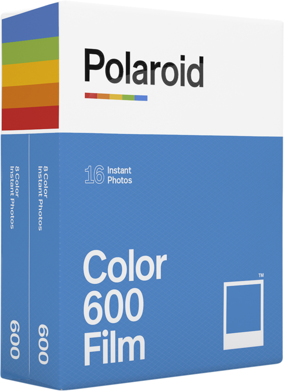 Polaroid color film 600 2-pack, 16 bilder