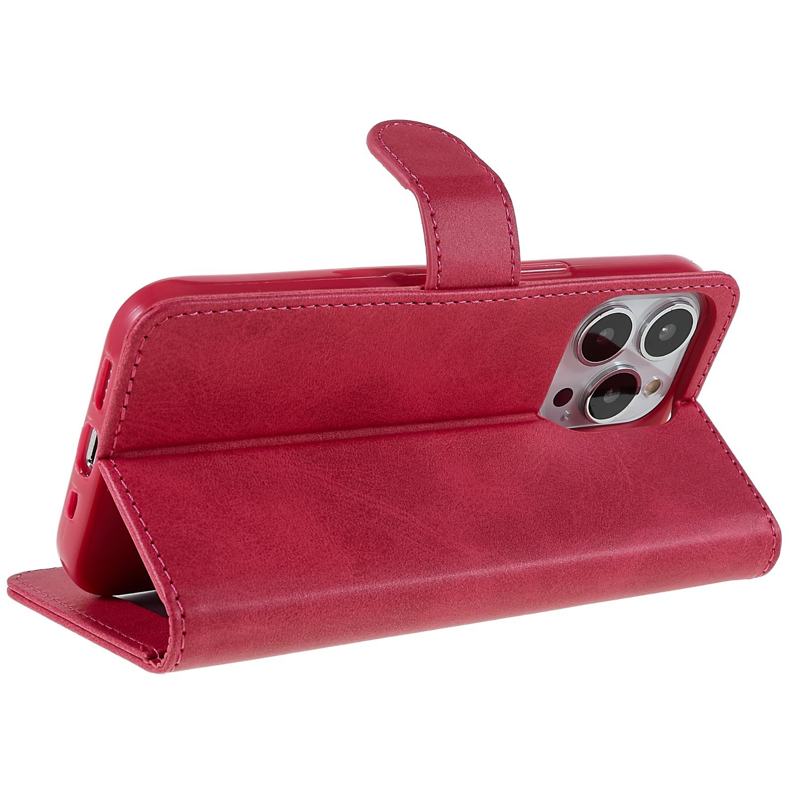 iPhone 13 Pro Max Wallet Case - Pink - 9