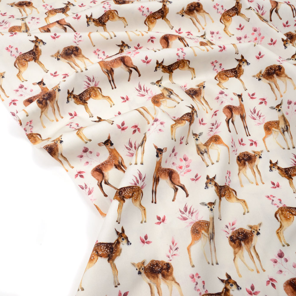 WOVEN COTTON - SWEET DEER - 2