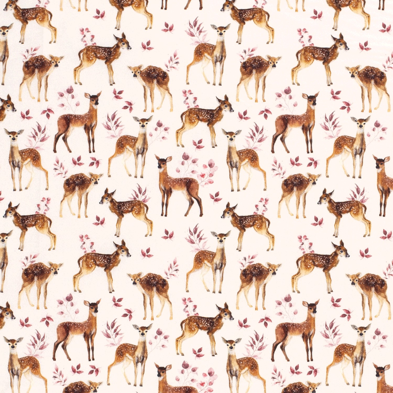WOVEN COTTON - SWEET DEER