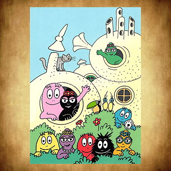 Barbapapa Hus No: 3 Annette Tisson - 406
