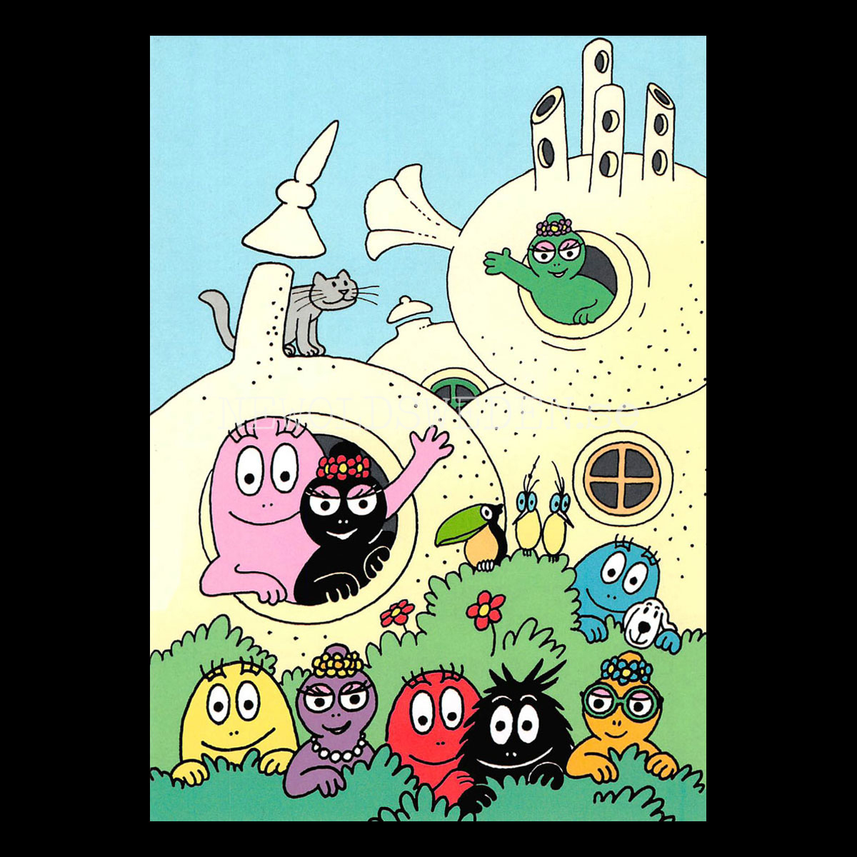 Barbapapa Hus No: 3 Annette Tisson - 406